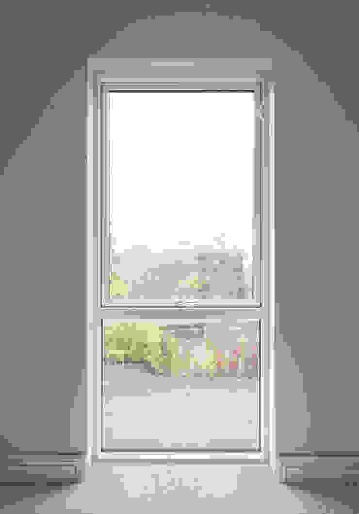 Slimline Aluminium Clad Wood Windows Marvin Windows and Doors UK Windows & doors Windows Aluminium/Seng White