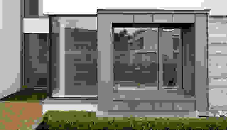 Slimline Aluminium Clad Wood Windows Marvin Windows and Doors UK Windows & doors Windows Aluminium/Seng Grey