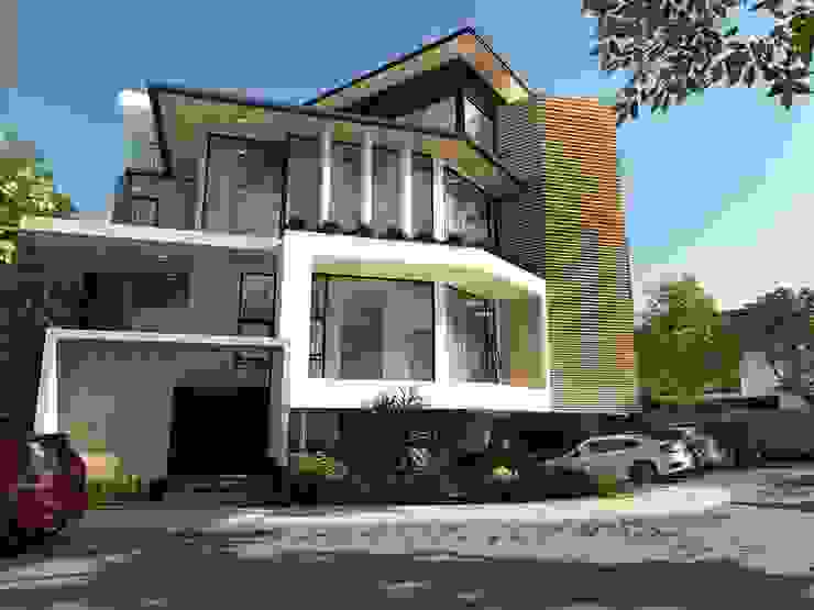 Architectural Excellence - A Modern 4-Storey Residence With A Lavish Pool |  Homify