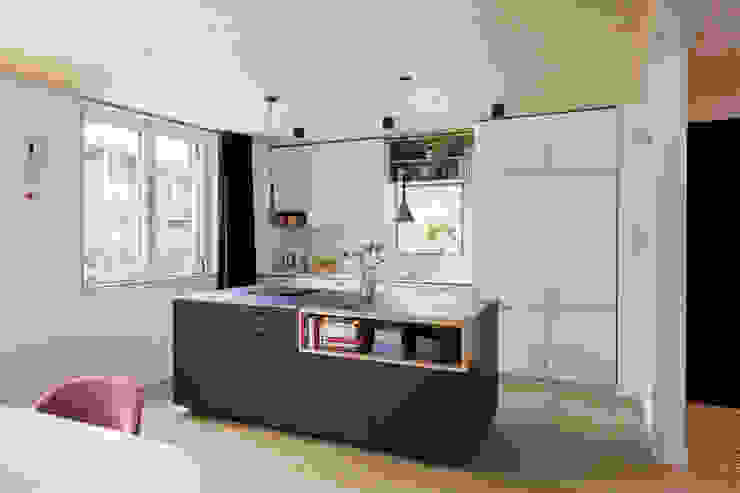 homify キッチン収納 青色