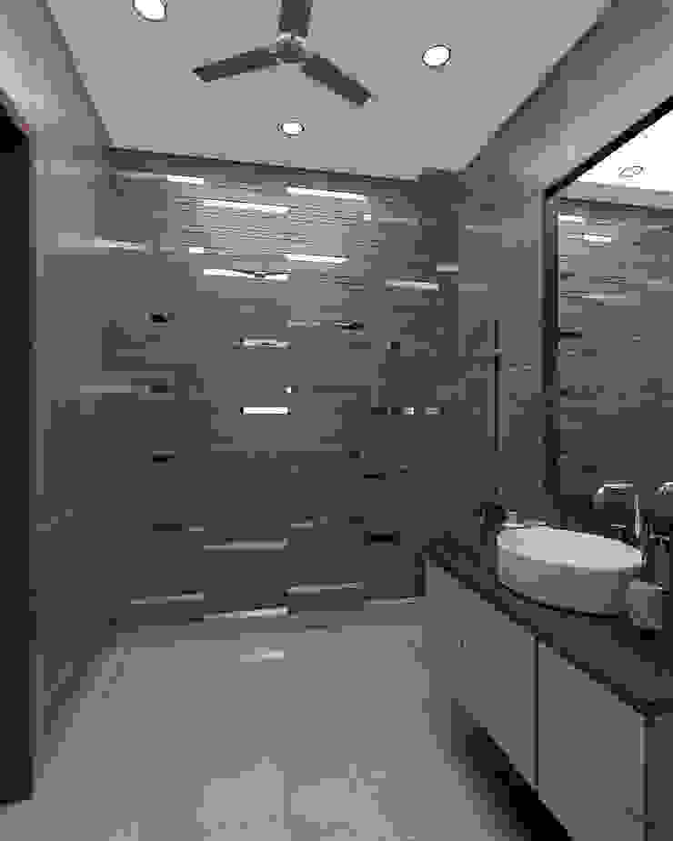 Master Bathroom- Spacious Cozy Space Tanish Dzignz Modern style bathrooms Grey