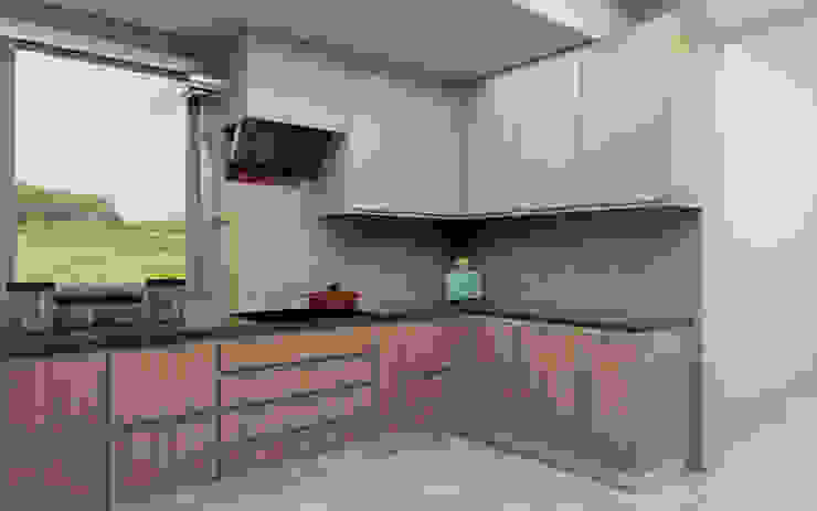 Tanish Dzignz Modern style kitchen
