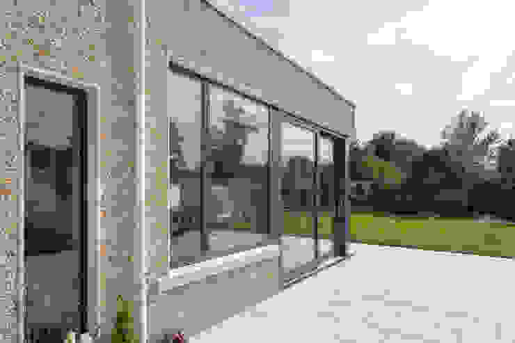 Contemporary Extension Project Photography Hackett Visuals Balcony Bricks Black