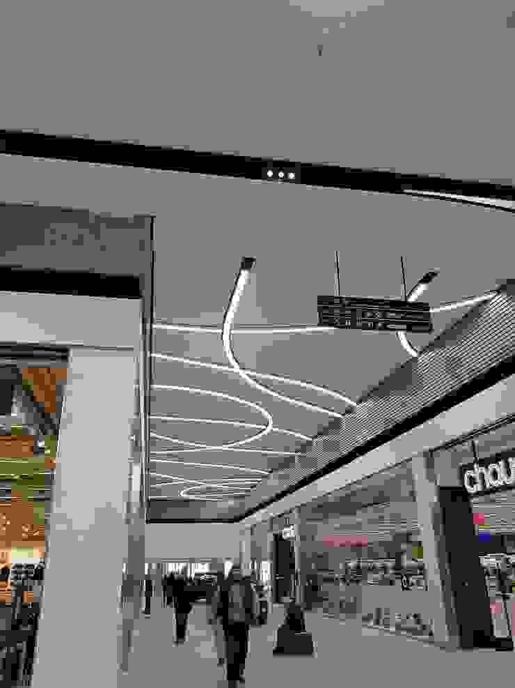 Illuminazione Centro Commerciale Universo METALMEK ILLUMINAZIONE SRL Centri commerciali moderni