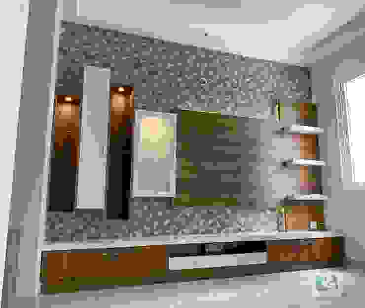 TV Unit in the Living Room U and I Designs Modern living room