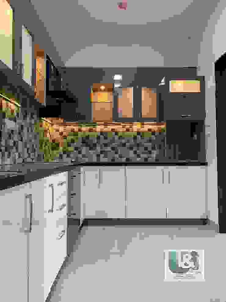 L shape Kitchen U and I Designs Modern kitchen