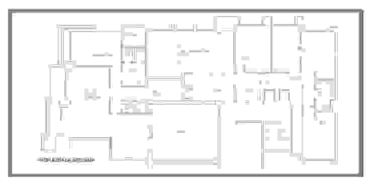 Plano de nueva distribución arQmonia estudio, Arquitectos de interior, Asturias