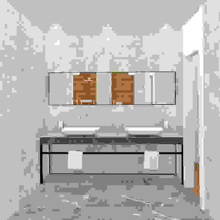 BAÑO arQmonia estudio, Arquitectos de interior, Asturias Baños de estilo minimalista