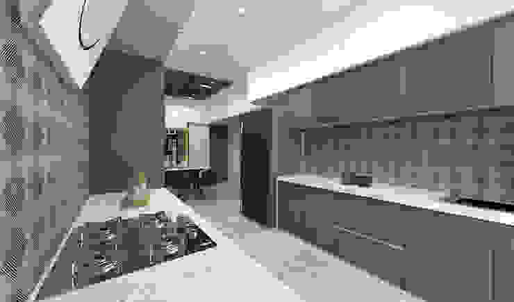 Kitchen SPACE DESIGN STUDIOS Minimalist kitchen