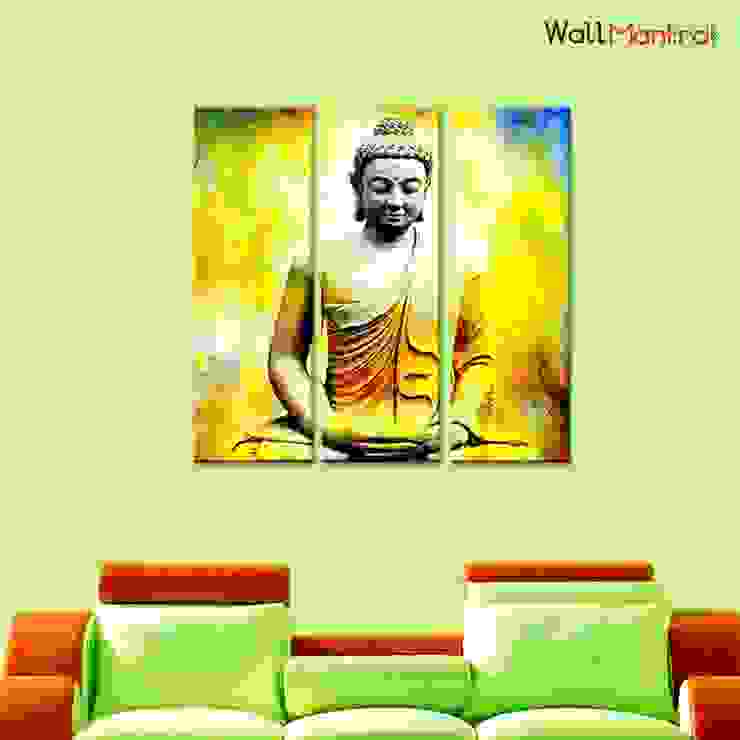 Gautam Buddha Wall Paintings By Wallmantra Homify