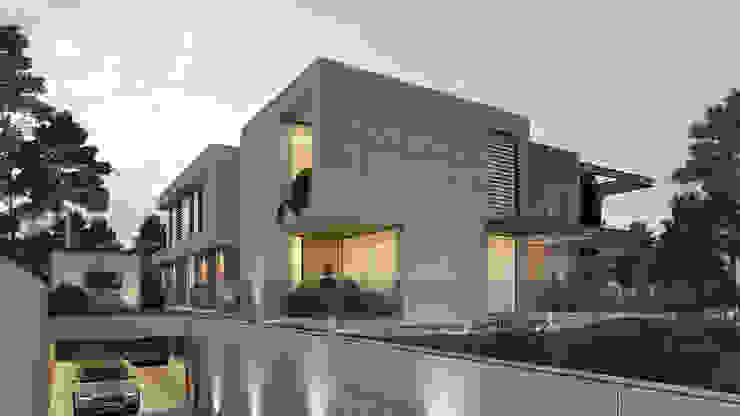 Traçado Regulador. Lda Villas Wood Beige