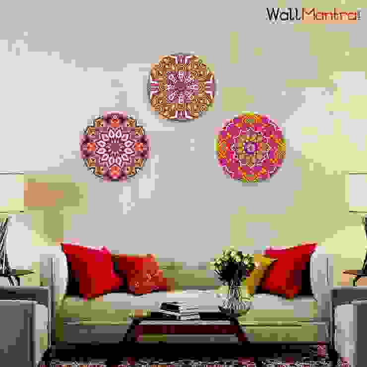 Round Shape Canvas Paintings By Wallmantra Homify