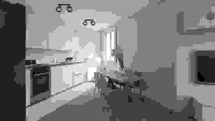 Aranżacja dwupokojowego mieszkania MOMA HOME
