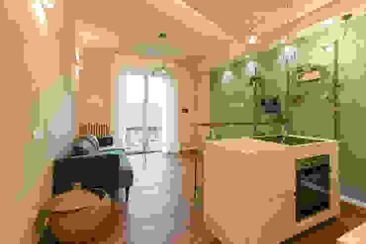 POLLICE VERDE, GruppoTre Architetti GruppoTre Architetti Moderne Wohnzimmer