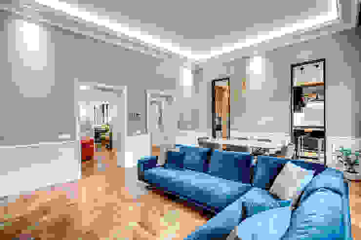 PARIOLI MOB ARCHITECTS Soggiorno moderno
