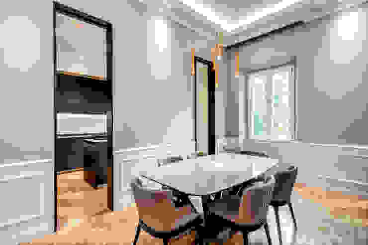 PARIOLI MOB ARCHITECTS Sala da pranzo moderna