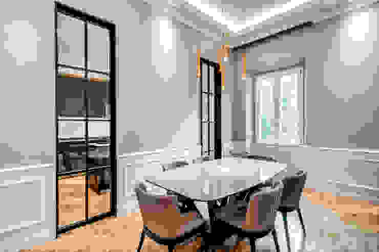 PARIOLI MOB ARCHITECTS Sala da pranzo moderna