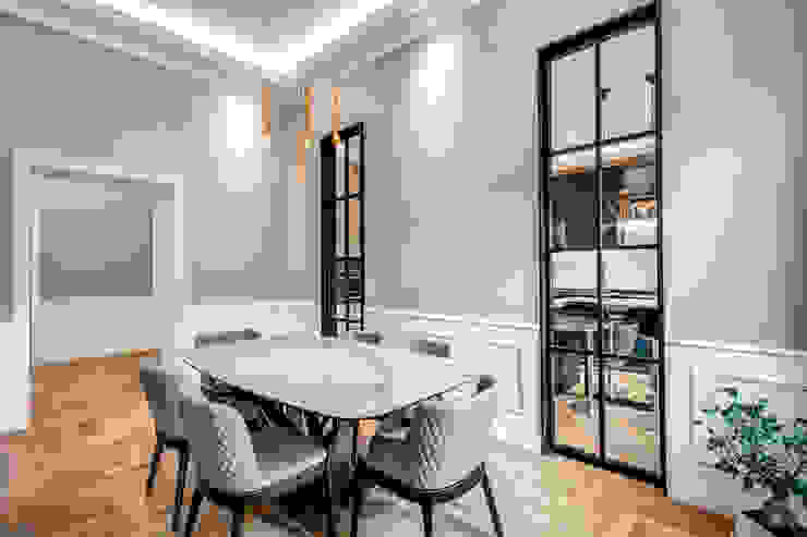 PARIOLI MOB ARCHITECTS Sala da pranzo moderna