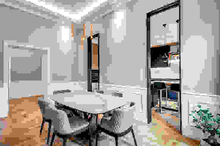 PARIOLI MOB ARCHITECTS Sala da pranzo moderna