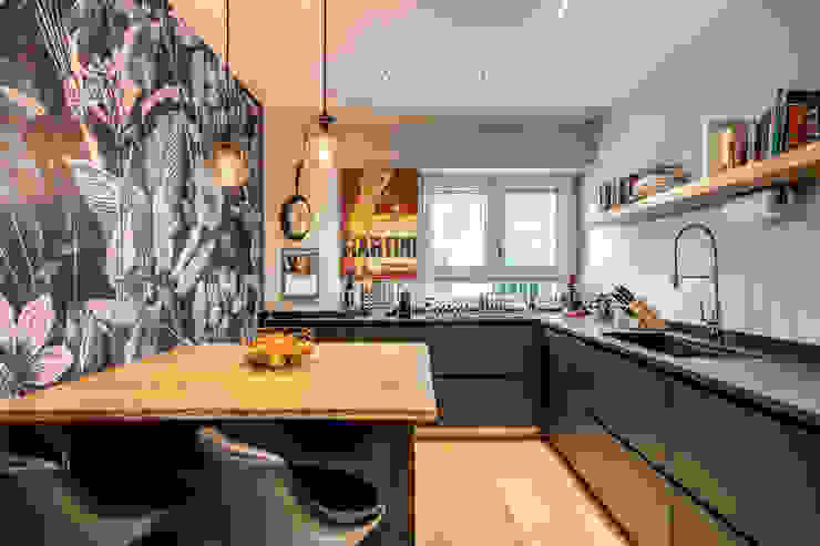 CAVALESE MOB ARCHITECTS Cucina moderna