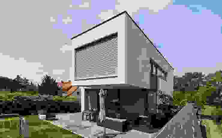 Modernes Flachdachhaus Homify