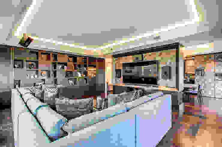 CORTINA D'AMPEZZO MOB ARCHITECTS Soggiorno moderno
