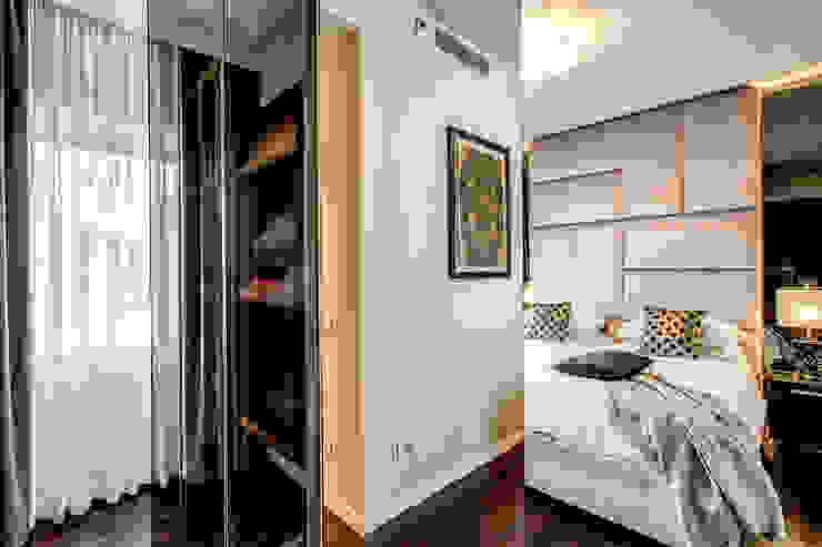 CORTINA D'AMPEZZO MOB ARCHITECTS Camera da letto moderna