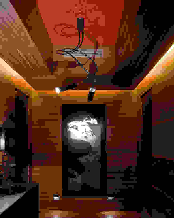 MANUEL TORRES DESIGN Eclectic style corridor, hallway & stairs