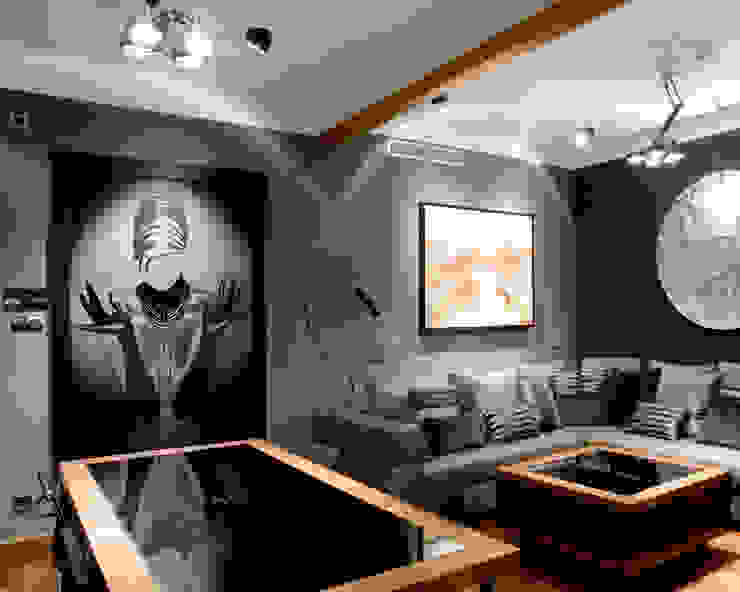 MANUEL TORRES DESIGN Eclectic style living room
