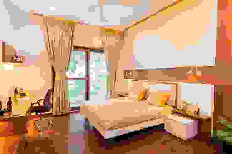 Courtyard house-Chennai Offcentered Architects Small bedroom