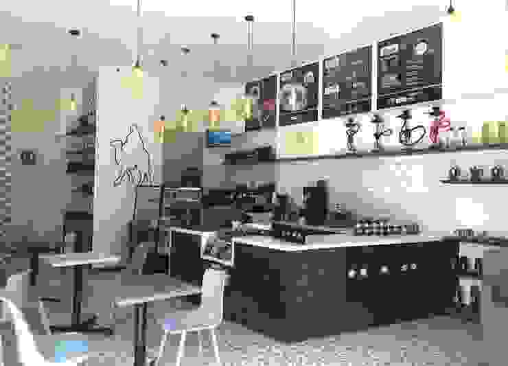 Descobrir 35+ imagem diseño cafeteria pequeña
