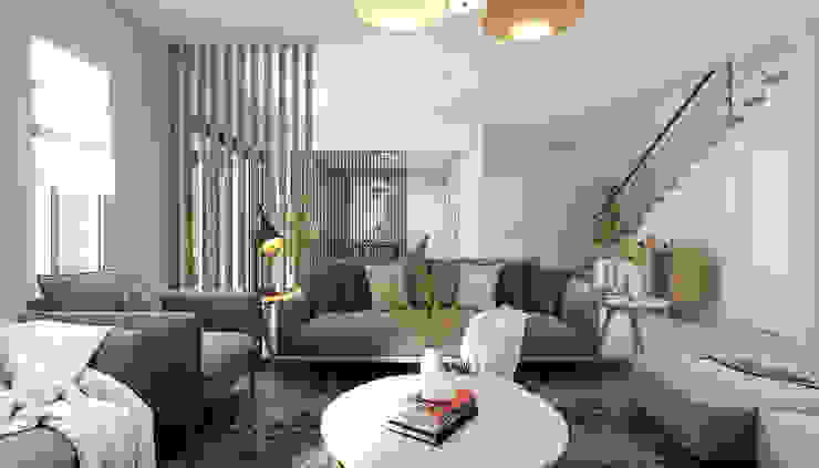 Serene Heights Semenyih, YJ Design Studio YJ Design Studio Living room