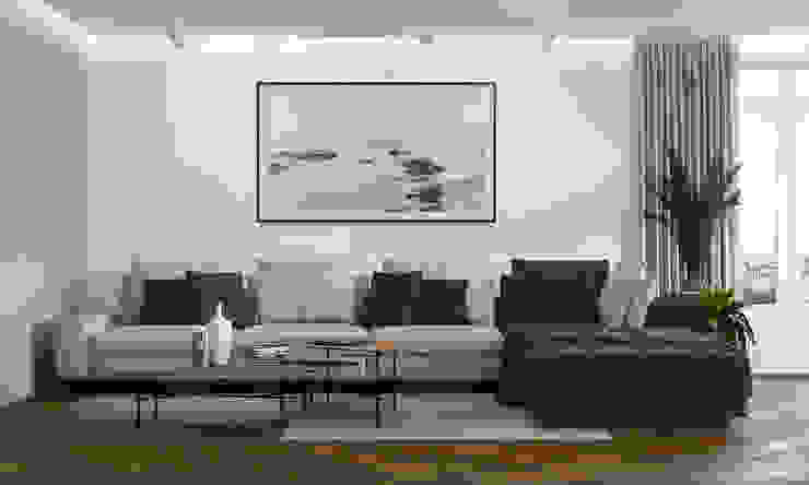 Wohnung. Berlin. 2019-2020 NK-Line Skandinavische Wohnzimmer