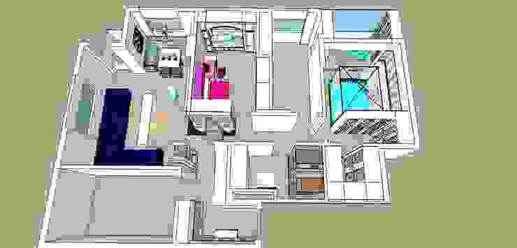 SERPİCİ's Mimarlık ve İç Mimarlık Architecture and INTERIOR DESIGN Paesaggio d'interni PVC Variopinto
