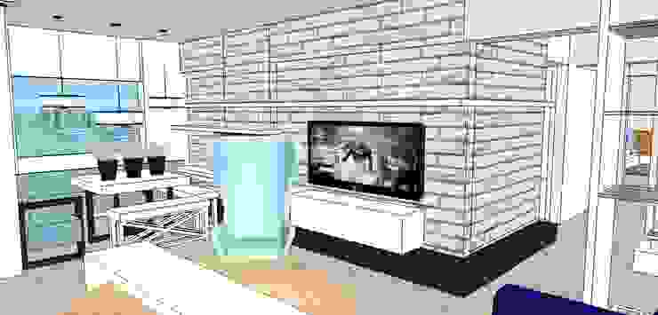 SERPİCİ's Mimarlık ve İç Mimarlık Architecture and INTERIOR DESIGN Paesaggio d'interni Tessuti Turchese