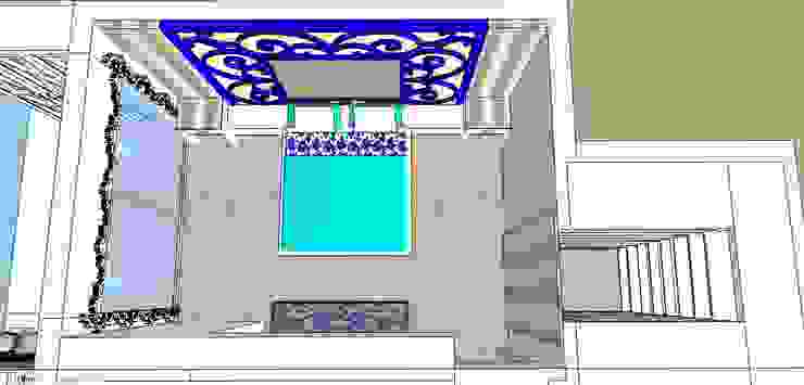 SERPİCİ's Mimarlık ve İç Mimarlık Architecture and INTERIOR DESIGN Paesaggio d'interni Legno massello Grigio