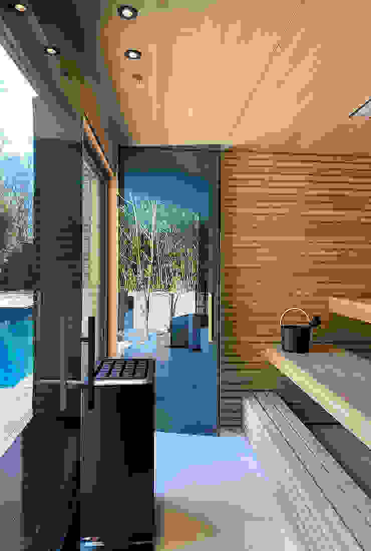 Sauna _i+d* Sauna Holz Schwarz Sauna, Pool, Wellness Bereich, Spa
