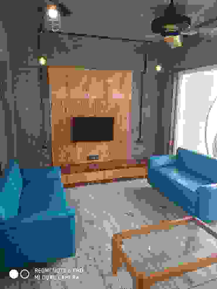 Shagun Jyoti 'A' DESIGN ASSOCIATES Modern media room