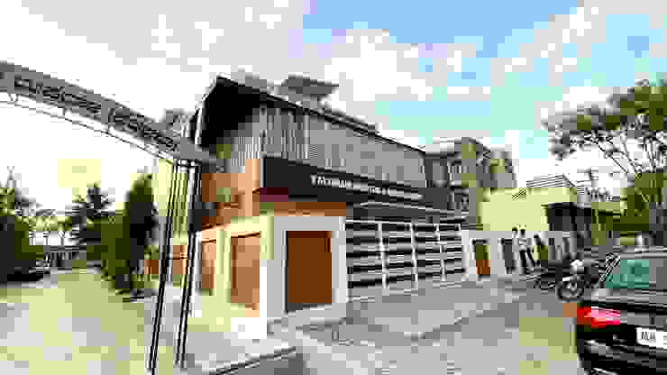 Bungalow for Dr. Shashidhar Kattimani at Ghatprabha, Karnataka A B Design Studio Bungalows