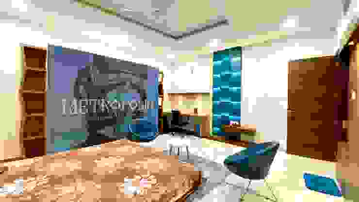 Son's Bedroom A B Design Studio Eclectic style bedroom Blue