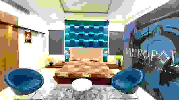 Sons's Bedroom A B Design Studio Eclectic style bedroom Blue
