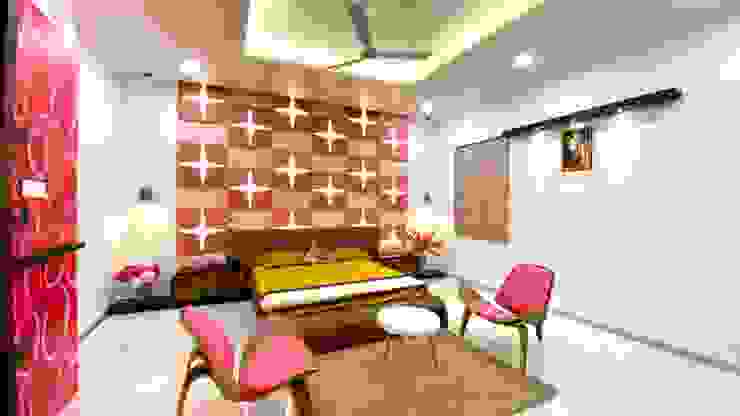 Daughter's Bedroom A B Design Studio Eclectic style bedroom Pink