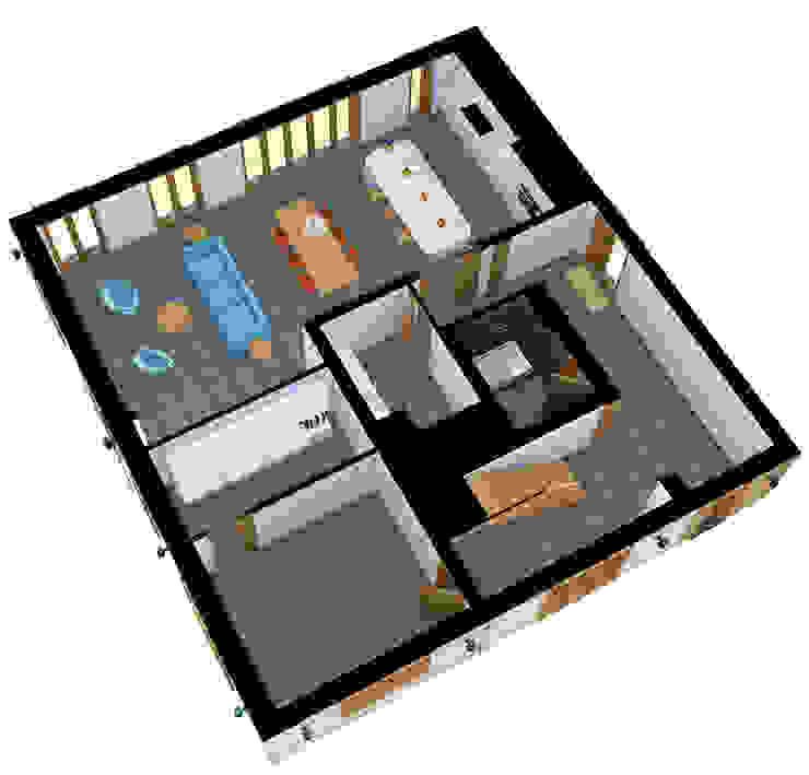 House Refurbishment and Extension Ashford STUDIO 9010 Soggiorno moderno