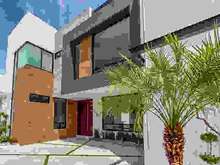 Fachadas De Casas Modernas Minimalistas Linea Elixio 2 Y 3 Pisos Con Roof Garden Homify