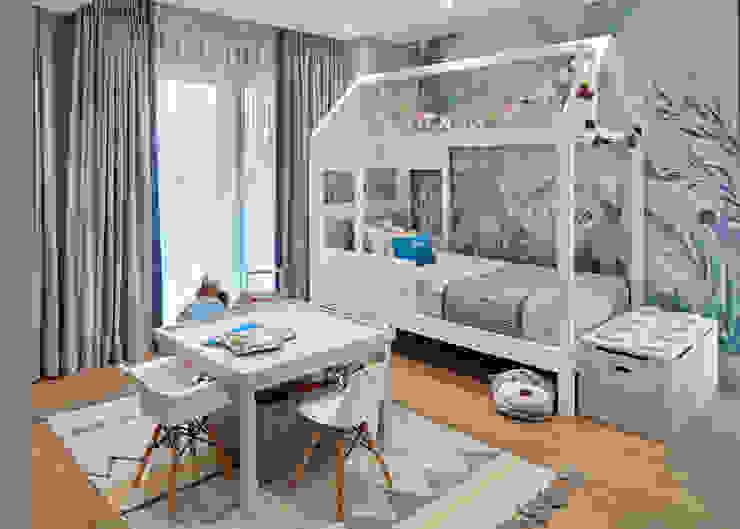 kids bedroom Esra Kazmirci Mimarlik Boys Bedroom Wood White