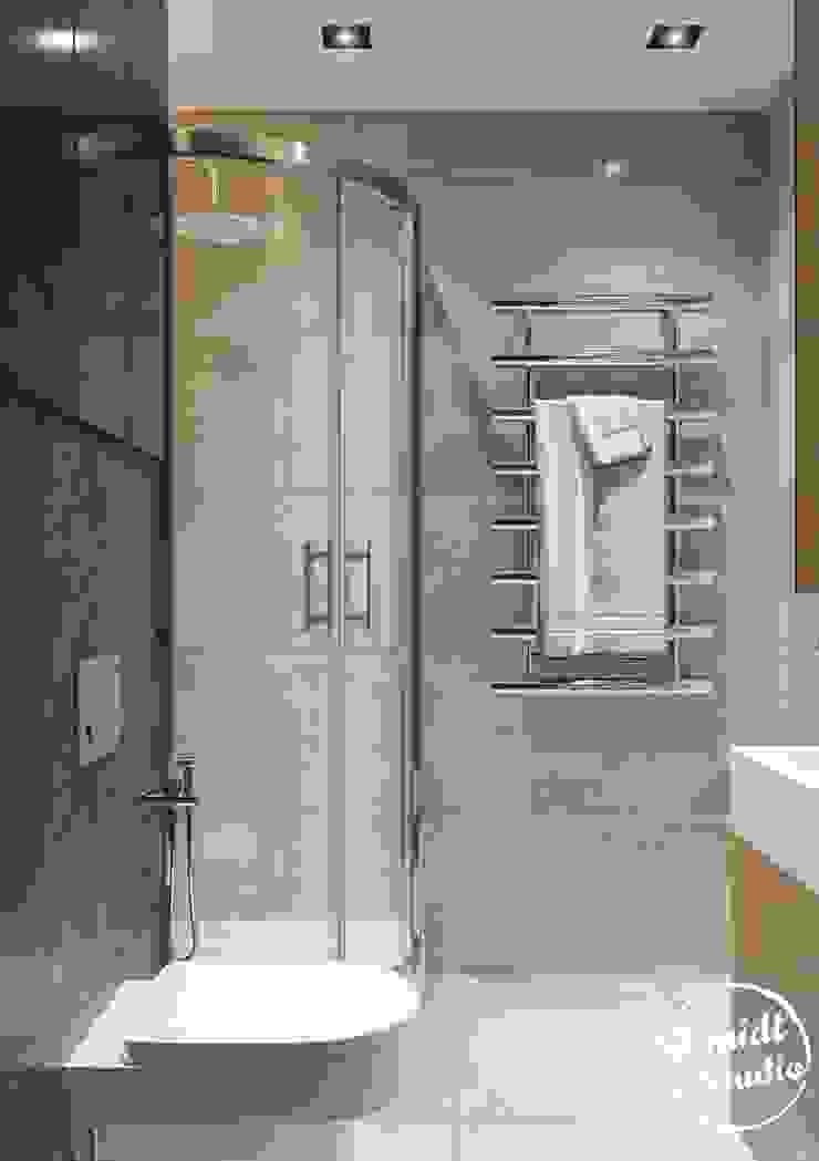 Project <q>Mini</q>, Minsk Shmidt Studio Modern Bathroom