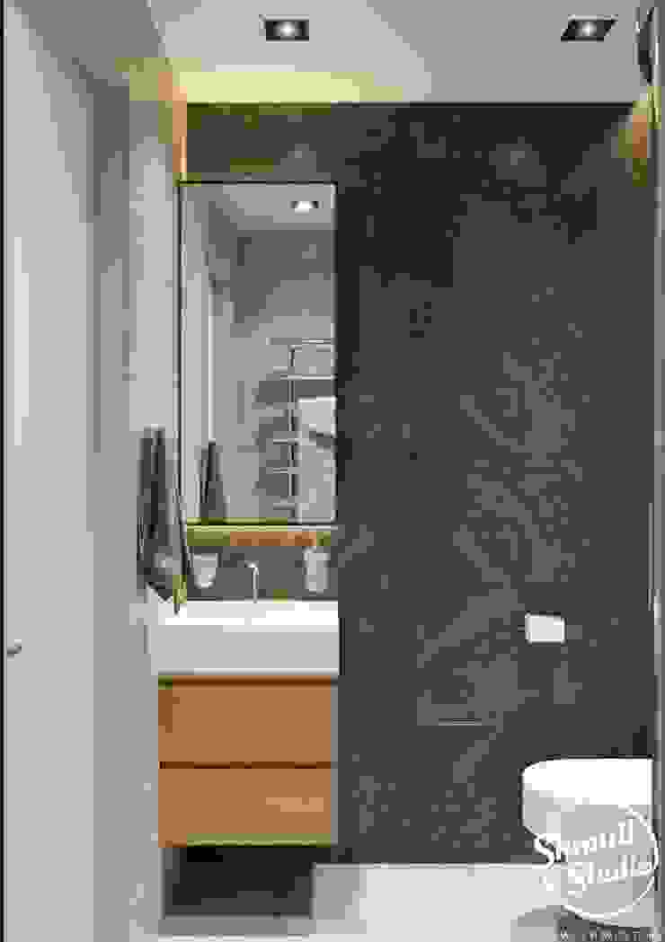 Project <q>Mini</q>, Minsk Shmidt Studio Modern Bathroom