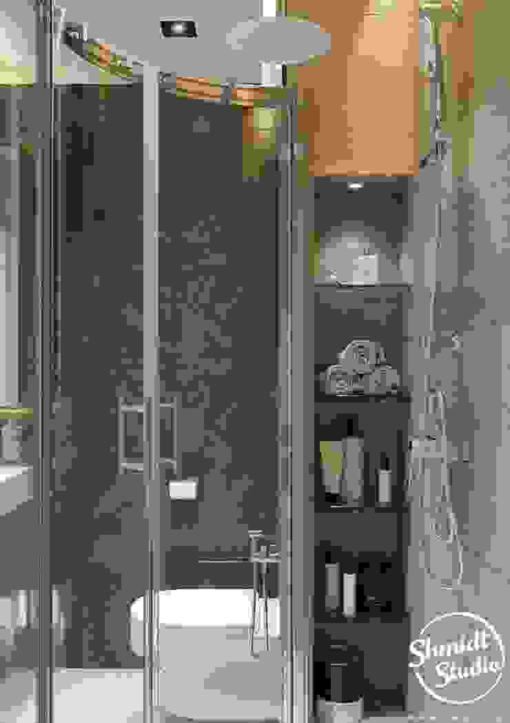 Project <q>Mini</q>, Minsk Shmidt Studio Modern Bathroom