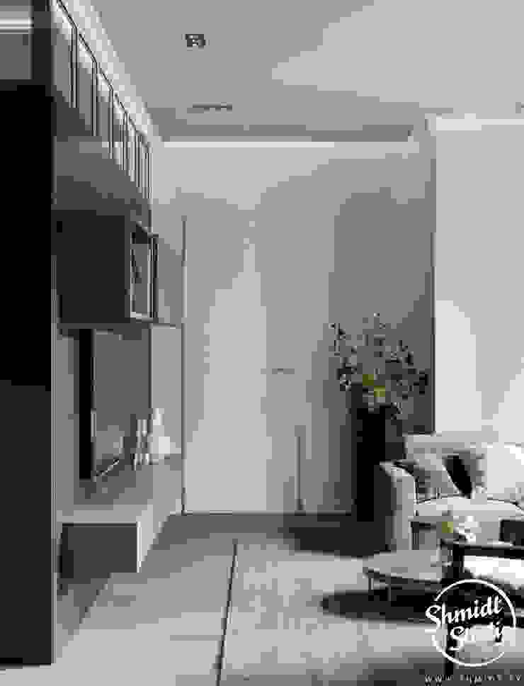 Project <q>Black</q>, Minsk Shmidt Studio Modern Living Room
