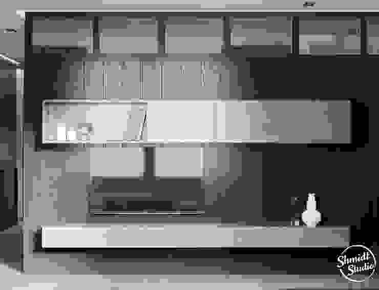 Project <q>Black</q>, Minsk Shmidt Studio Modern Living Room